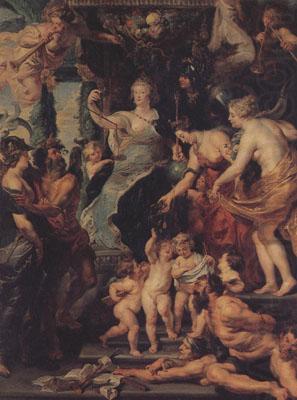 Peter Paul Rubens The Felicity of the Regency of Marie de'Medici (mk01) china oil painting image